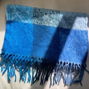 Multi Blue Scarf